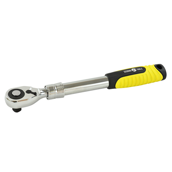 Segomo Tools 1/2" Drive 72 Teeth Heavy Duty Reversible Extendable Ratchet 9015193A